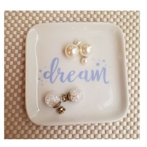 "Dream" jewelry vanity trinket tray